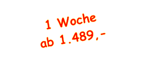 1 Woche ab 1.489,-
